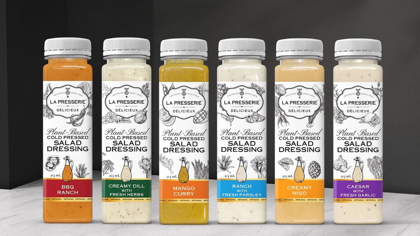 Creamy Favourites PLANT-BASED DRESSINGS