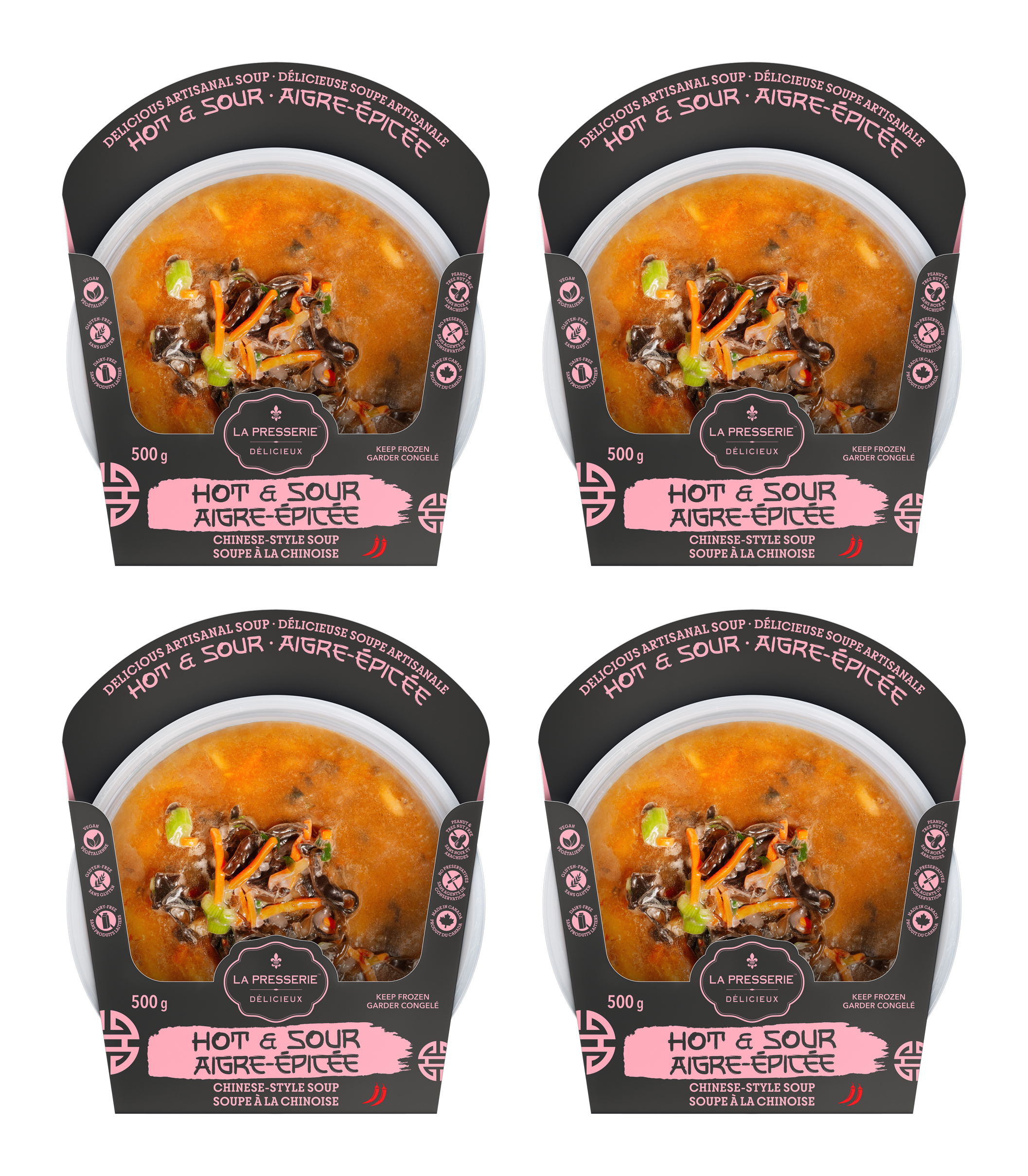Hot & Sour Soup (Case of 4)