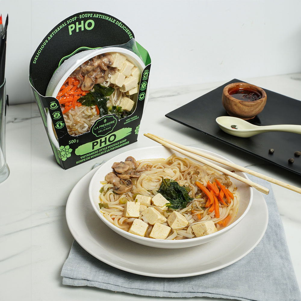 Pho Vietnamese-Style Noodle Soup (Case of Four Soups - 4 x 500g)
