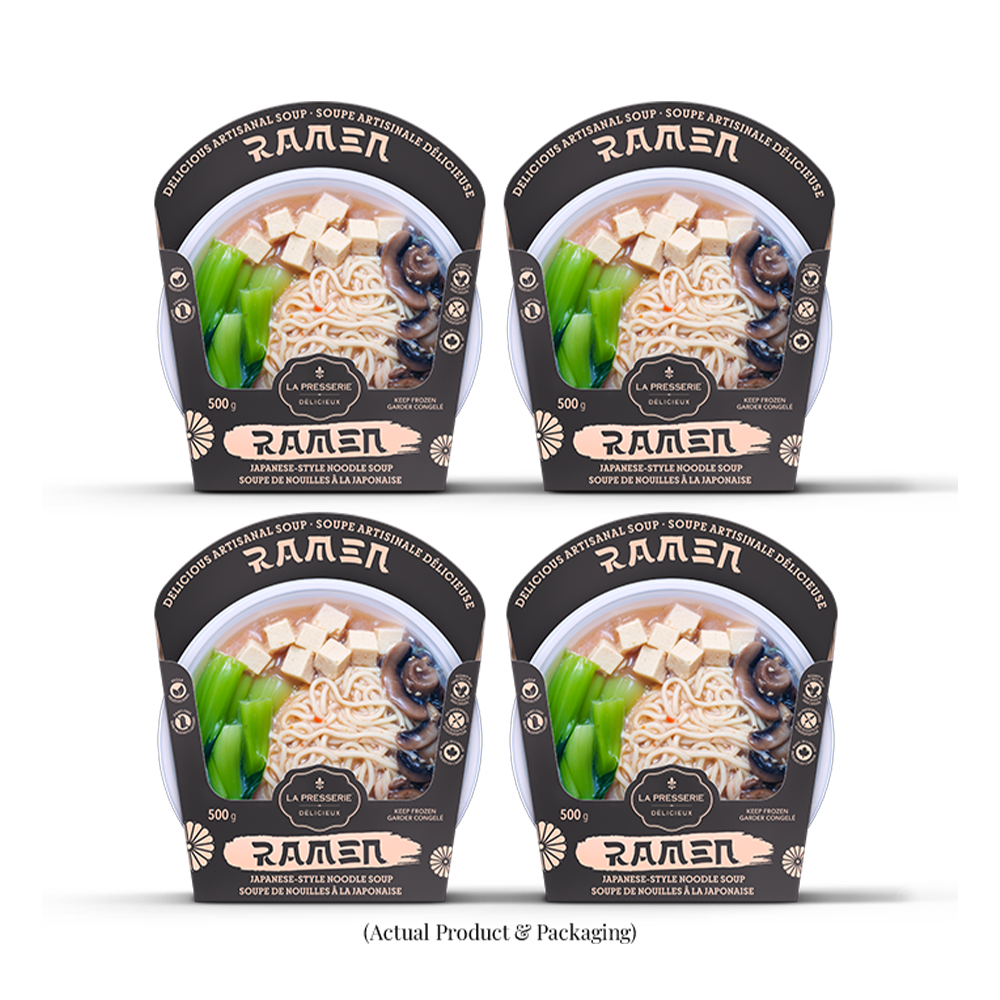 Ramen Japanese-Style Soup (Case of Four Soups - 4 x 500g)