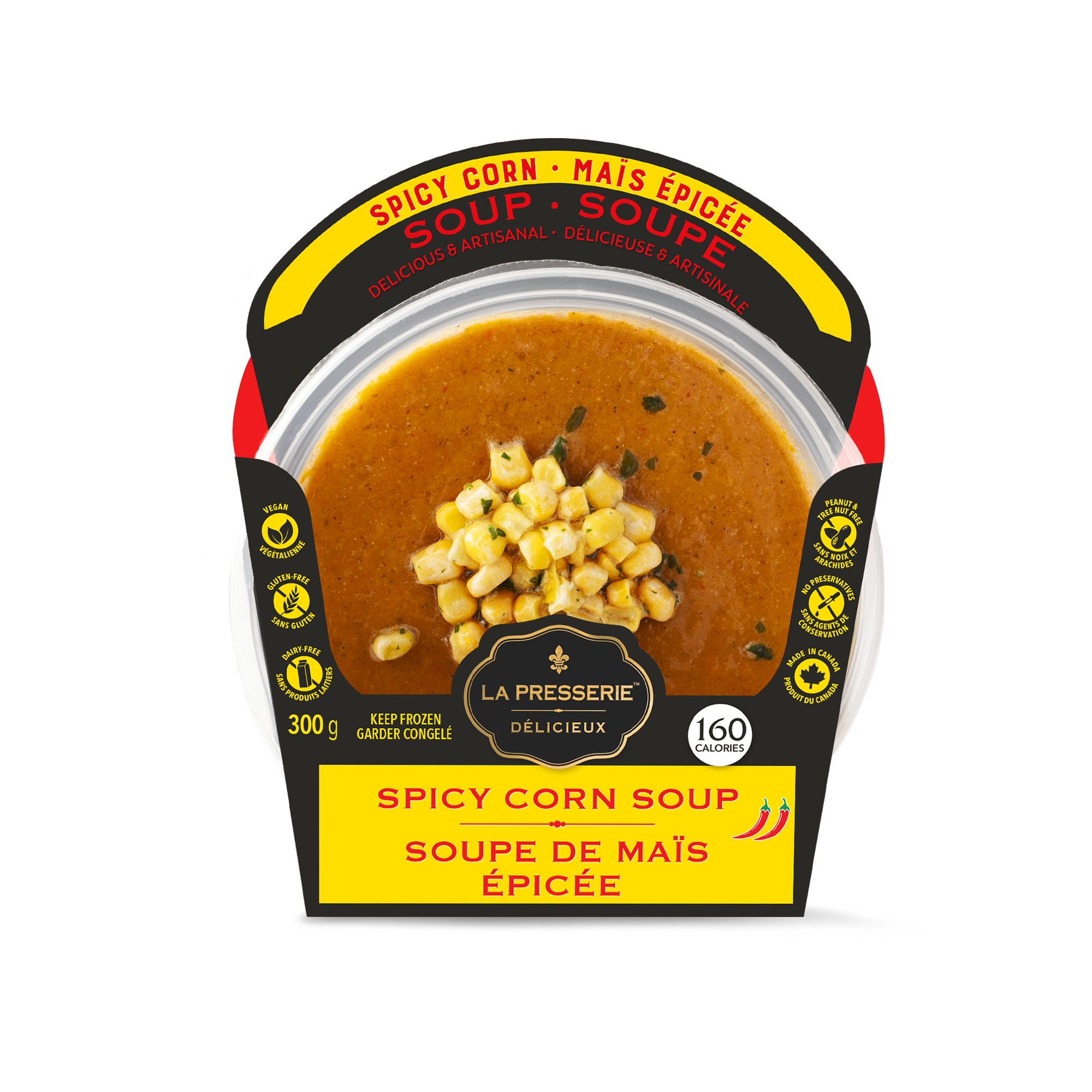 La Presserie Spicy Corn Gourmet Soup