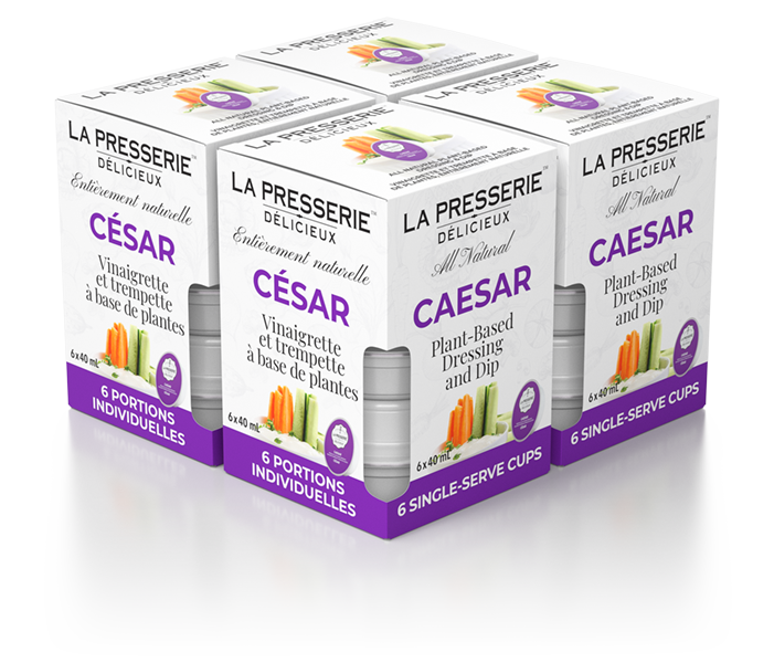 Creamy Caesar Dip (Single Serve Cups - 4 Boxes x 6 single serve cups)