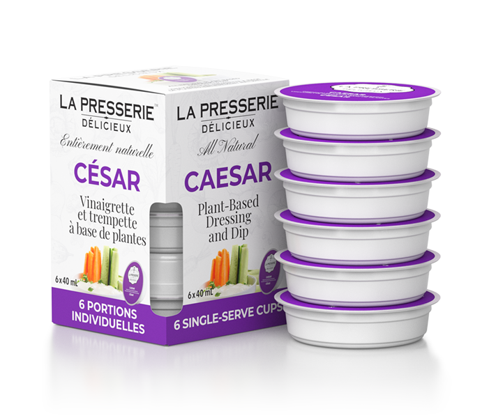Creamy Caesar Dip (Single Serve Cups - 4 Boxes x 6 single serve cups)