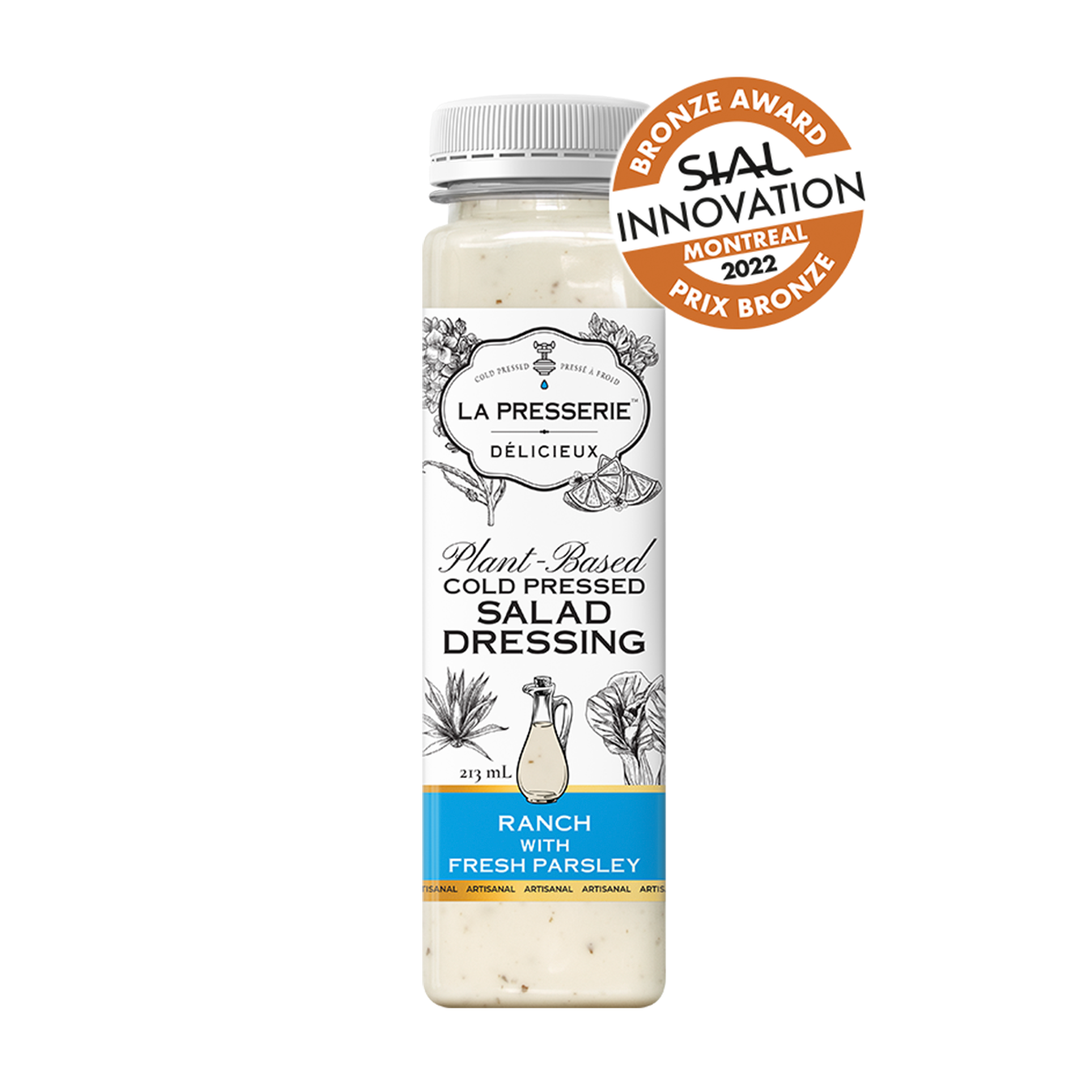 La Presserie Ranch Plant-Based Salad Dressing and Dip