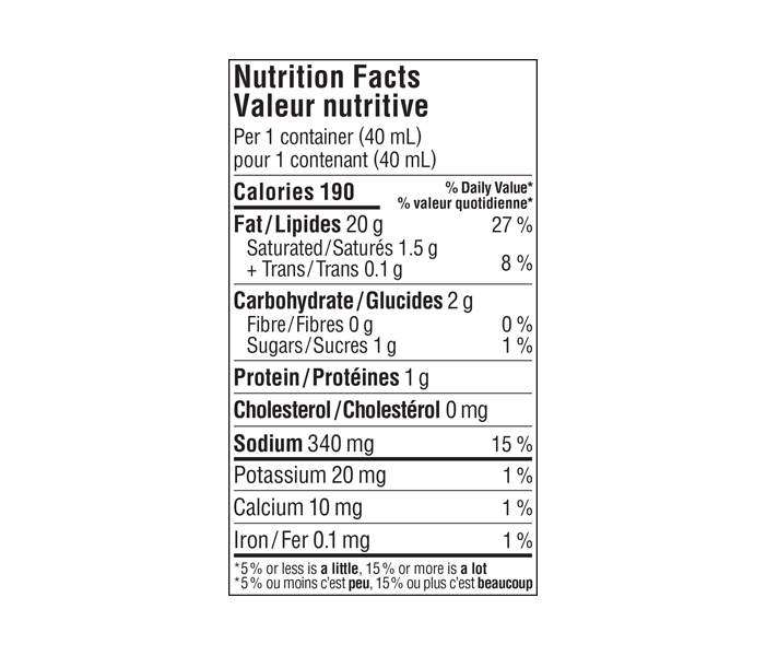 Creamy Caesar Dip (Single Serve Cups - 4 Boxes x 6 single serve cups)