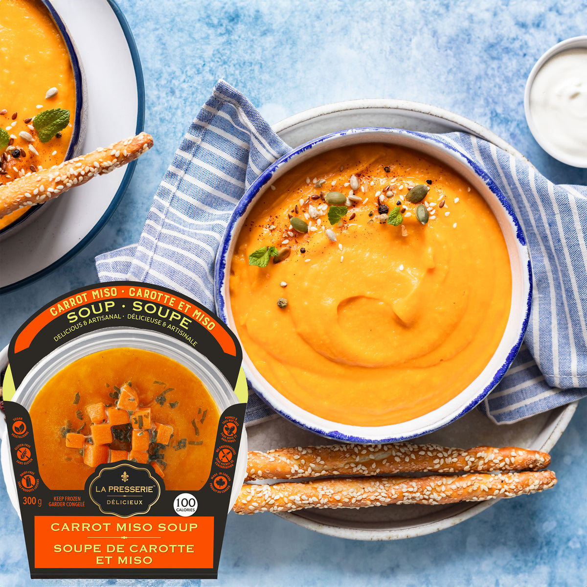 La Presserie Carrot Miso Gourmet Soup