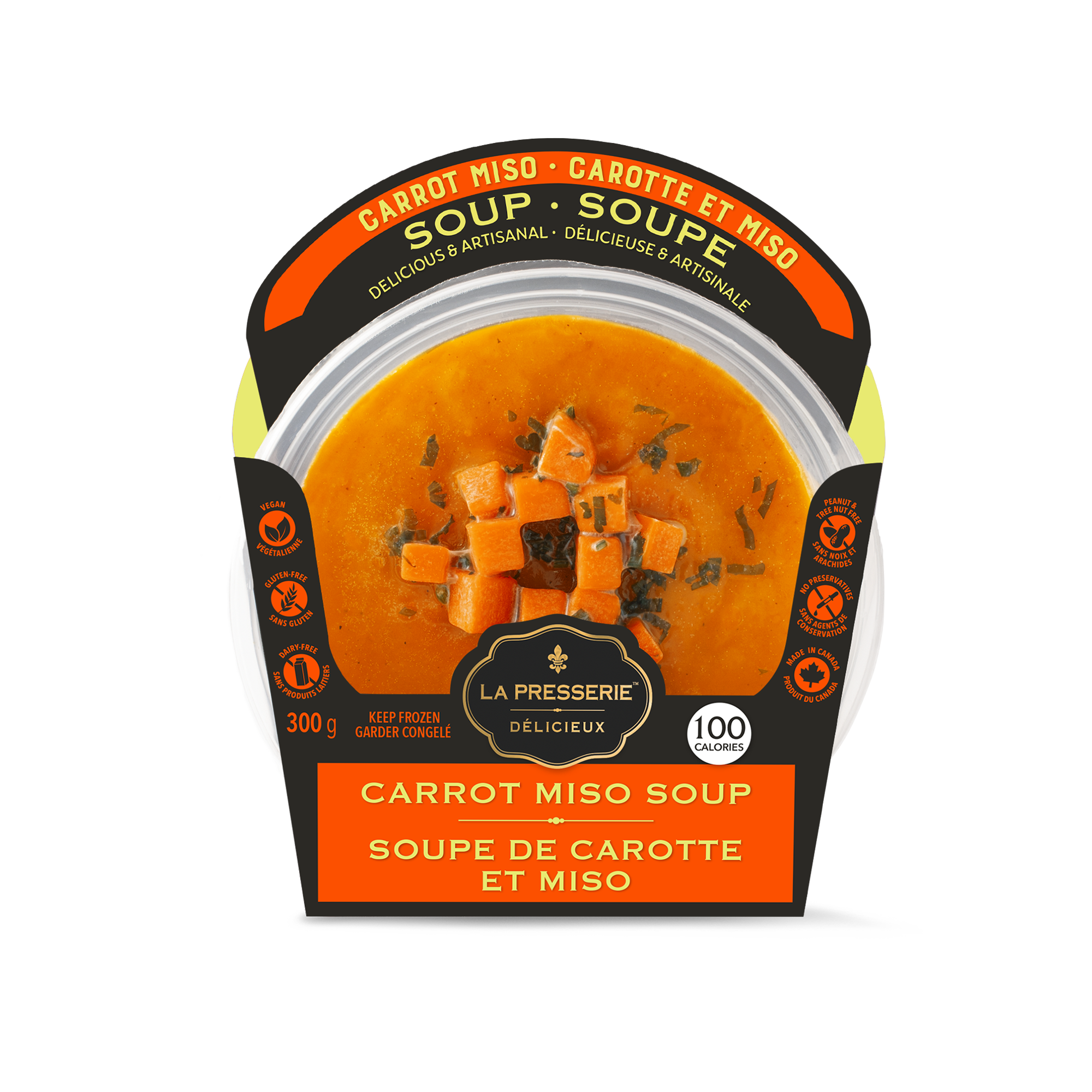 La Presserie Carrot Miso Gourmet Soup
