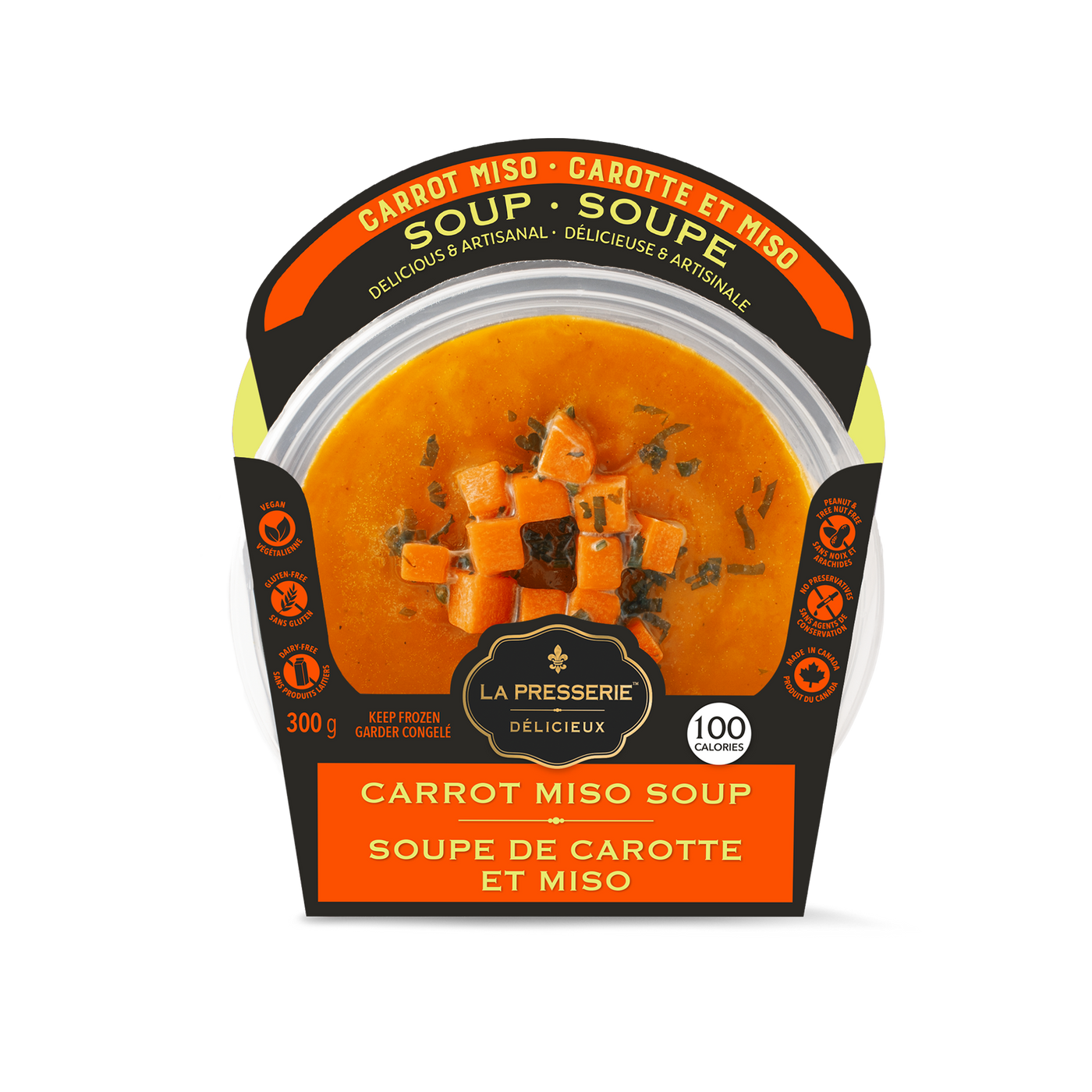 La Presserie Carrot Miso Gourmet Soup