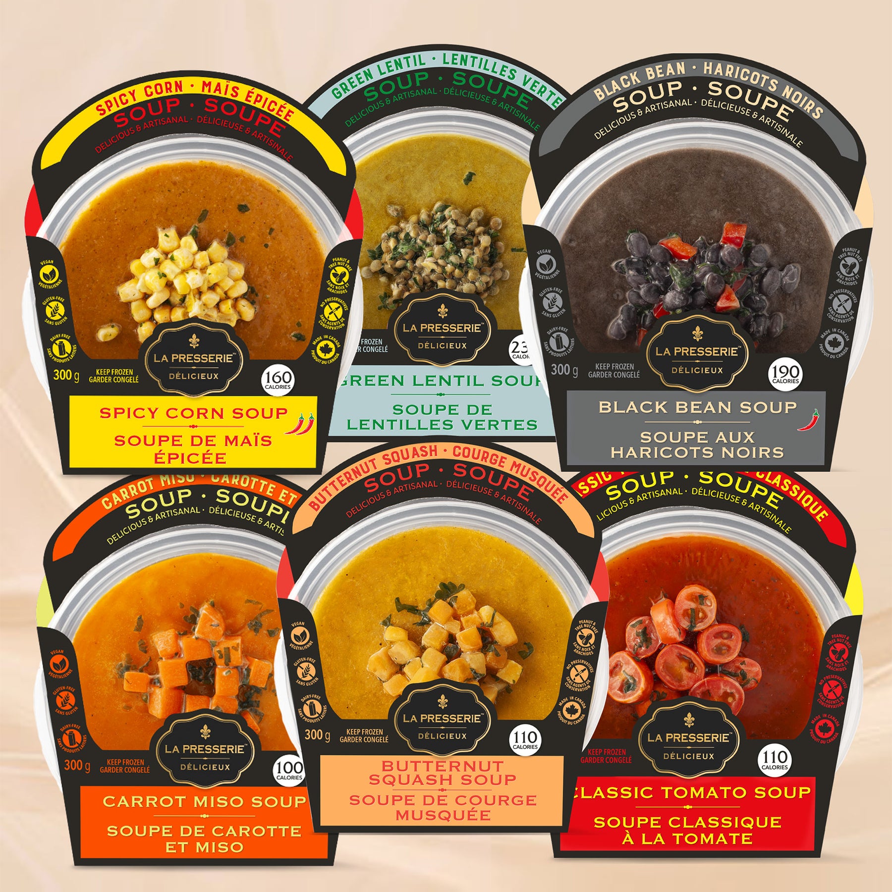 Mixed Case of Classic Soups