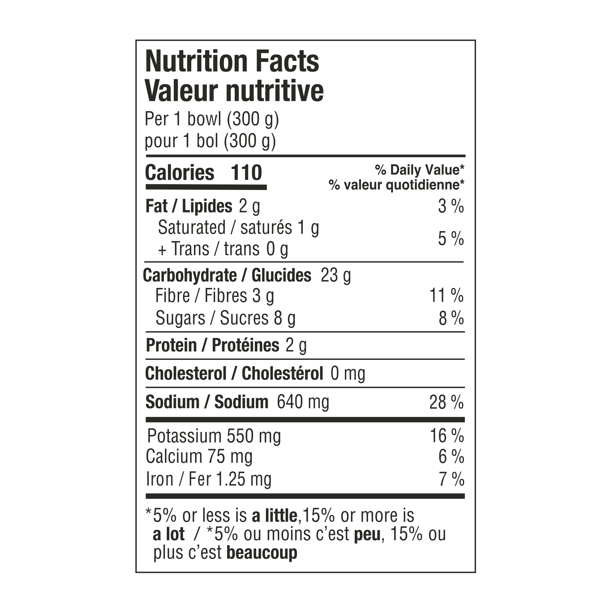 La Presserie Butternut Squash Gourmet Soup Nutrition Facts