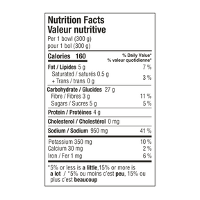 La Presserie Spicy Corn Gourmet Soup Nutrition Facts