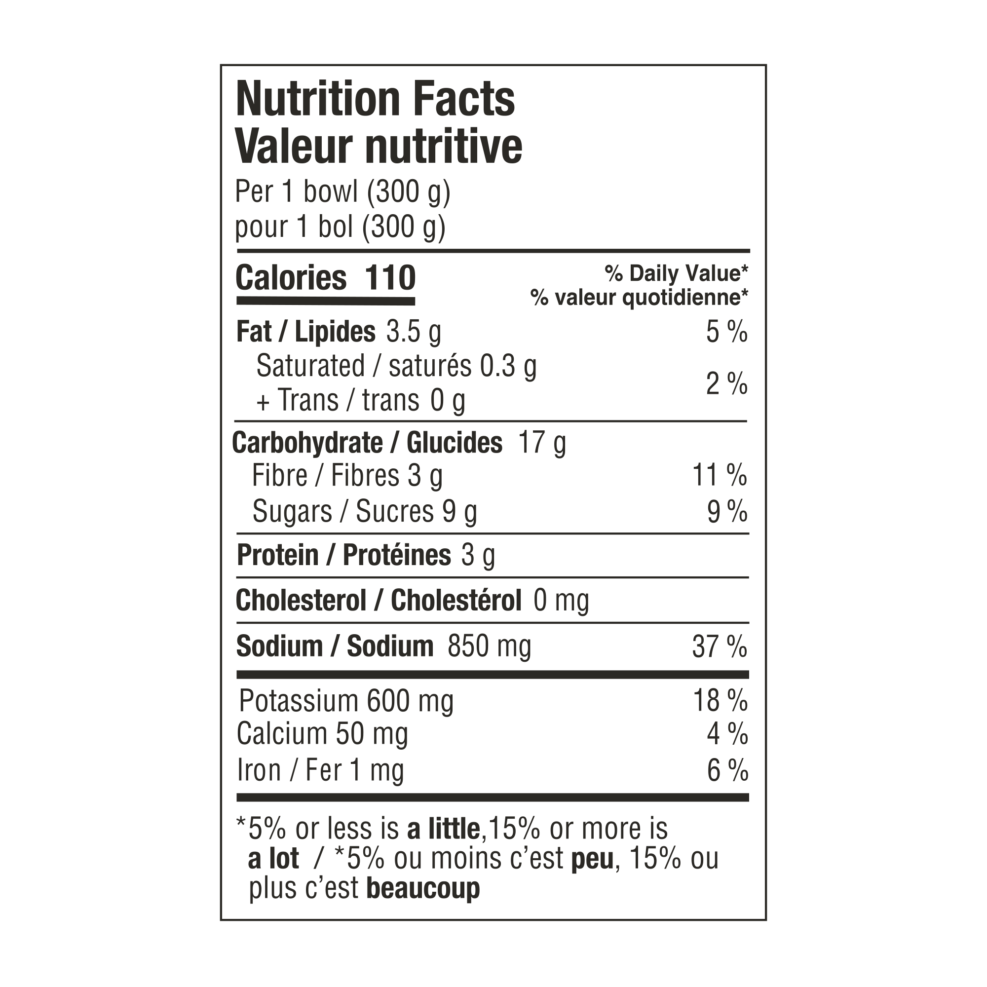 La Presserie Classic Tomato Gourmet Soup Nutrition Facts