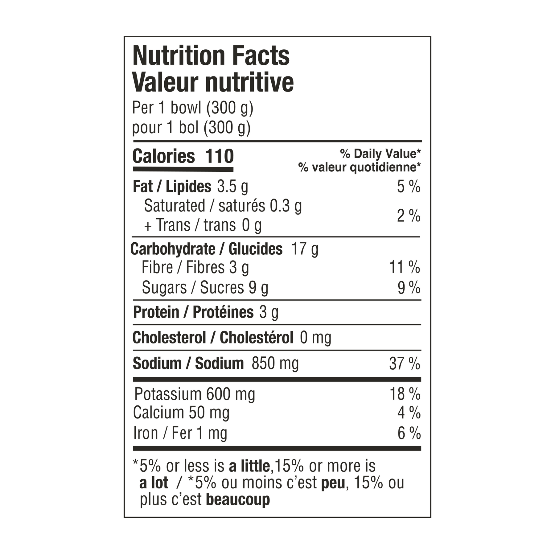 La Presserie Classic Tomato Gourmet Soup Nutrition Facts