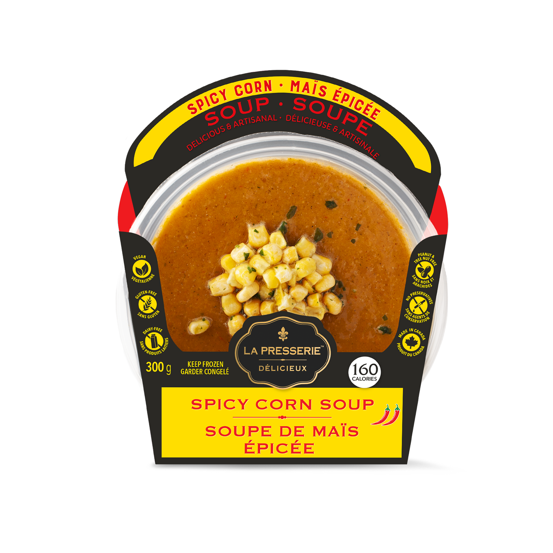 La Presserie Spicy Corn Gourmet Soup