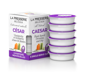 Creamy Caesar Dip (Single Serve Cups  - 4 Boxes x 6 single serve cups)