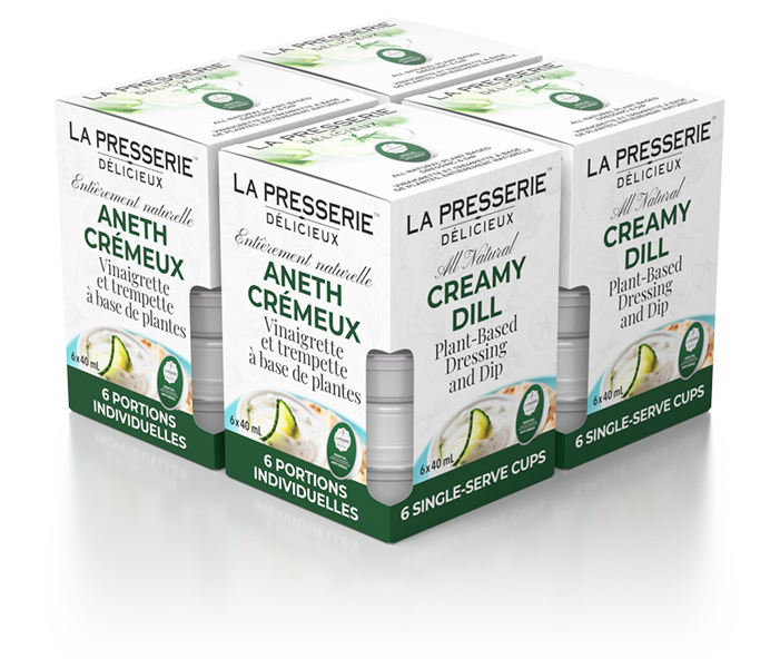 Creamy Dill Dressing & Dip (Single Serve Cups  - 4 Boxes x 6 single serve cups)